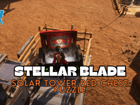 How To Solve Solar Tower Red Chest Puzzle in Stellar Blade - Activate Four Terminals
