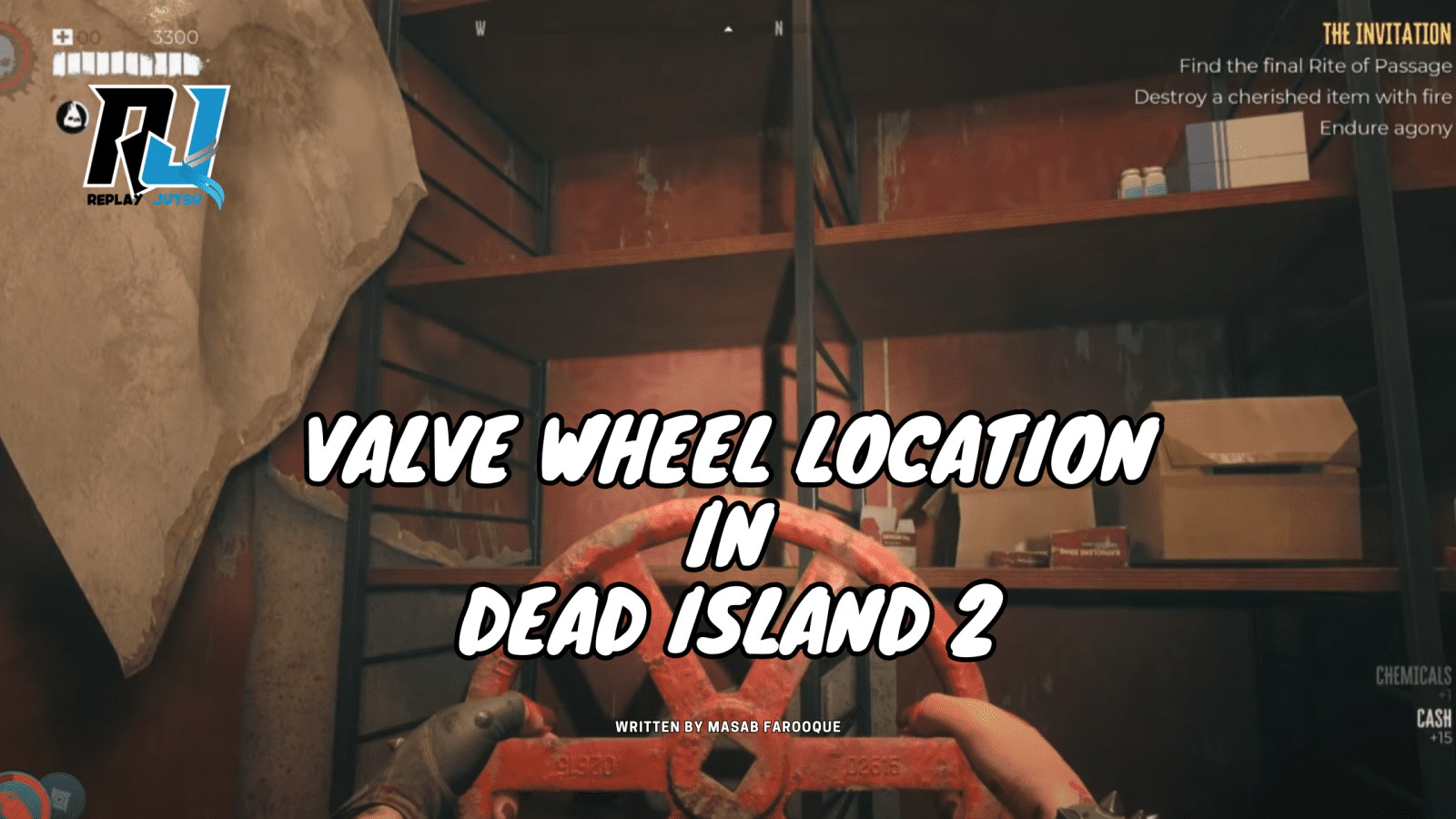 How To Find Valve Wheel in Dead Island 2 Haus DLC