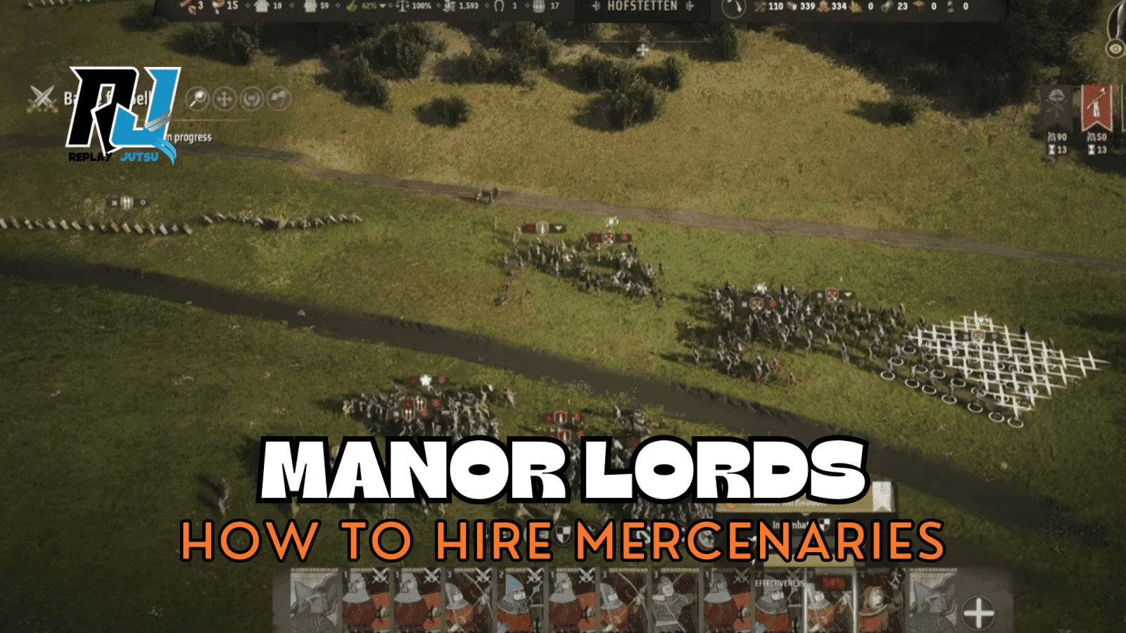 How to Hire and Use Mercenaries in Manor Lords - Replay Jutsu