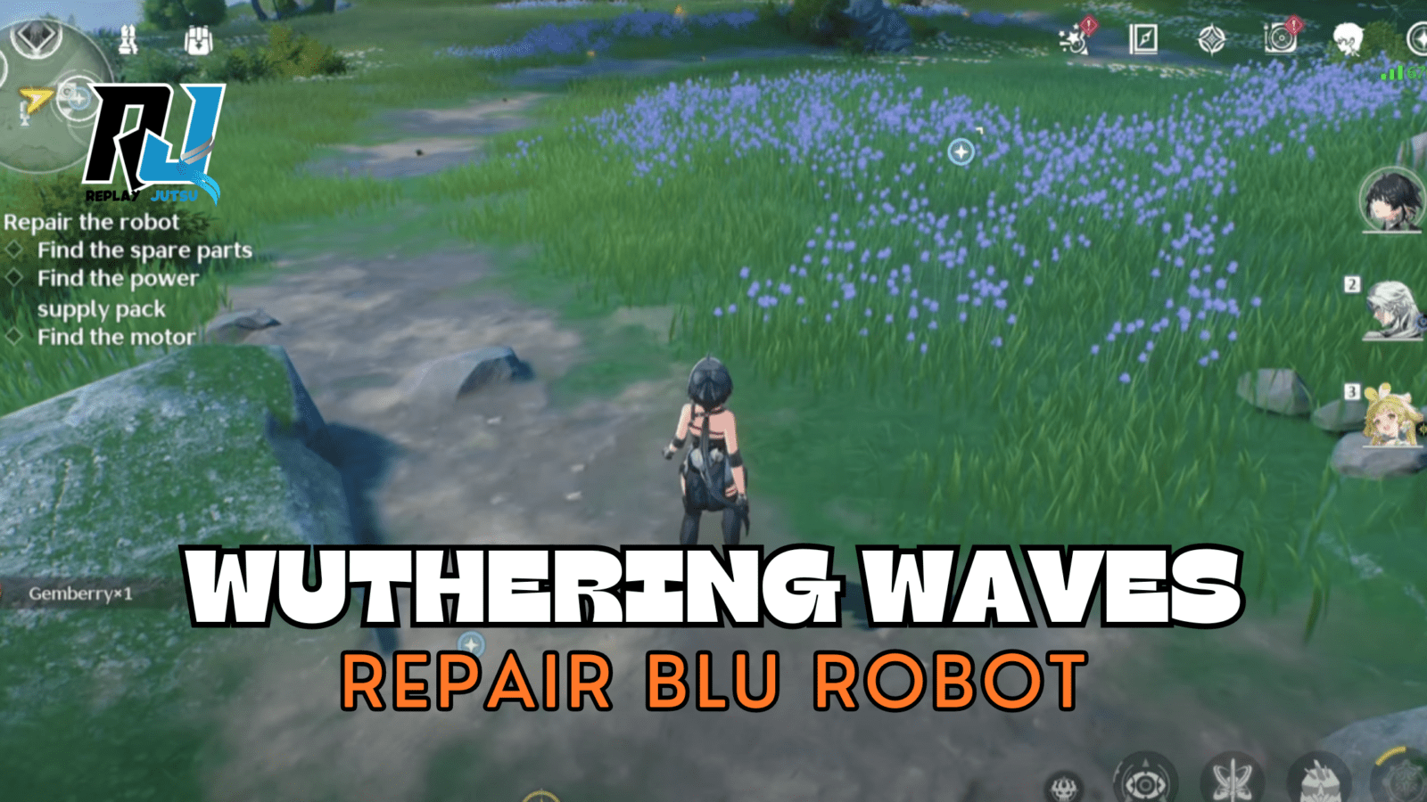 How To Repair The Robot (Blu) in Wuthering Waves - No Response Tonight