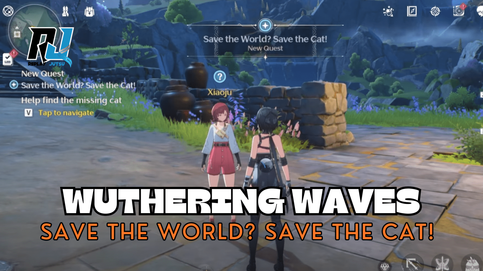 How To Complete Save the World? Save the Cat! Quest in Wuthering Waves –  Kitten First Achievement - Replay Jutsu