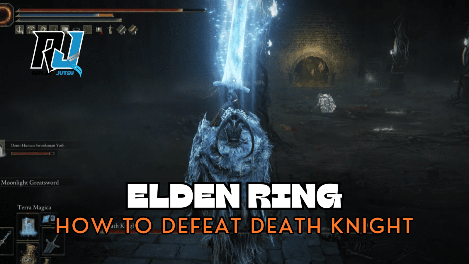 Fog Rift Catacombs Guide - How To Defeat Death Knight in Elden Ring Shadow Of The Erdtree