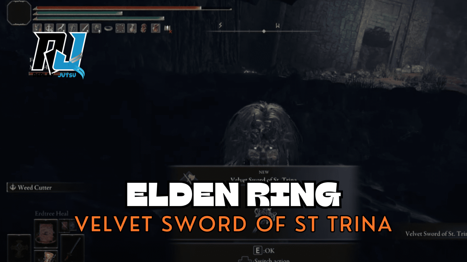 How To Get Velvet Sword of St Trina in Elden Ring Shadow of the Erdtree