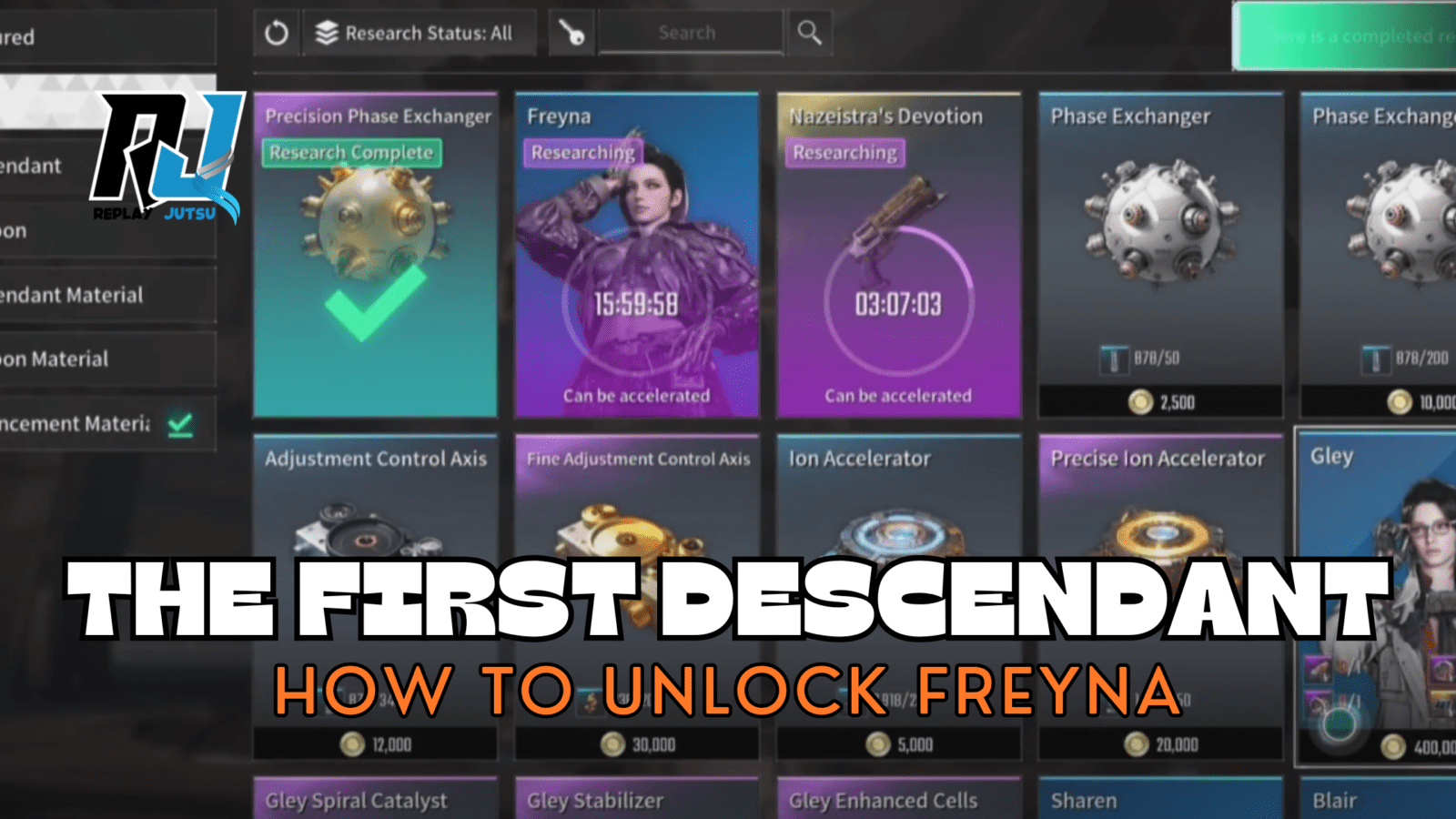How To Unlock Freyna In The First Descendant